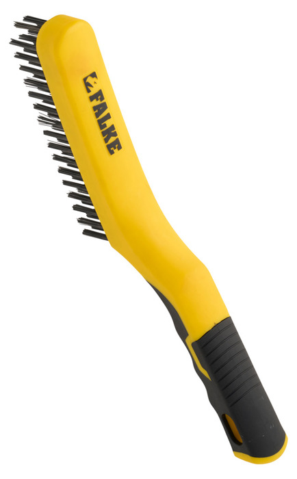 Falke stålbørste m/4 rækker